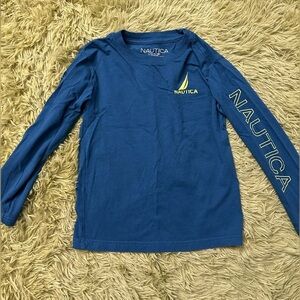 Little Boys Long Sleeve Nautica Tee